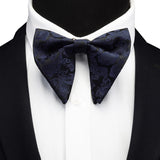 GUSLESON Fashion Paisley Bow Tie For Men Women Classic Big Bowtie For Party Wedding Bowknot Adult Mens Bowties Cravats Red Tie