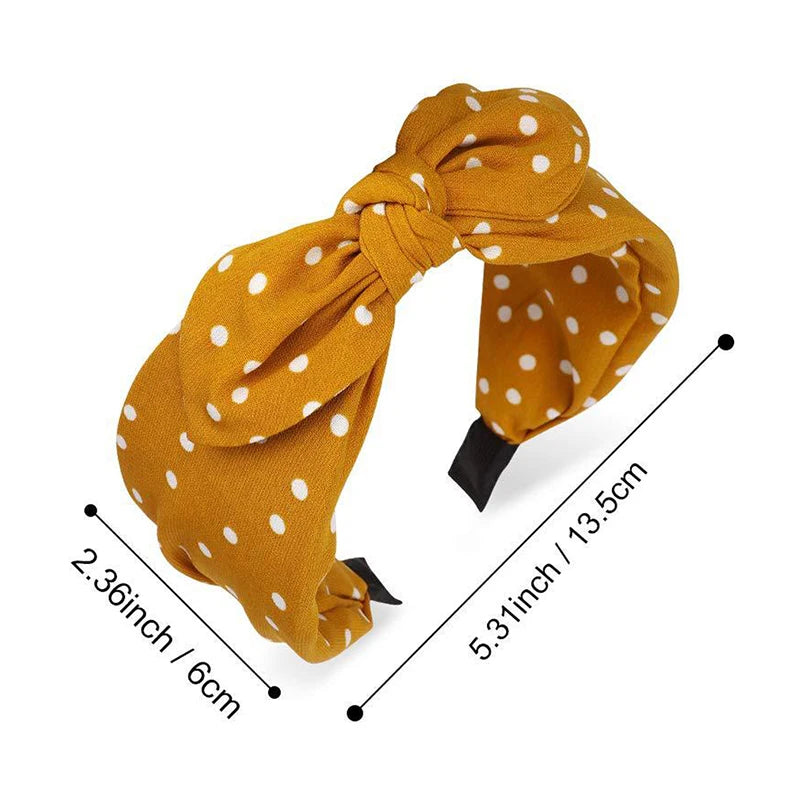 Fashion Women Big Bow Headband Hair Hoop Bands Girls Bowknot Wide Hairbands Ornaments for Girls Hair Accessories Headdredss