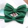Solid Colorful Parent-Child Bowtie Set Classic Cute Family Butterfly Party Dinner Wedding Design Cute bow tie Accessory NO.1-15