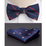 Men Bowtie Cravat Set Fashion Butterfly Party Wedding Ties Girls Business Jacquard Bow Tie Men Bowknot Wholesale Accessories