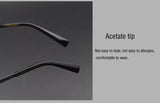 Pure Titanium Glasses Frame Men Titanium Alloy Prescription Eyeglasses Silver Super Light Spectacles Optical Glasses Frame