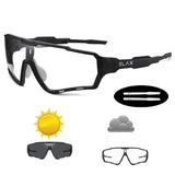 ELAX Brand New Style Photochromic Sunglasses Sports Men Women Mtb Bike Bicycle Eyewear Cycling Glasses