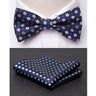 Men Bowtie Cravat Set Fashion Butterfly Party Wedding Ties Girls Business Jacquard Bow Tie Men Bowknot Wholesale Accessories