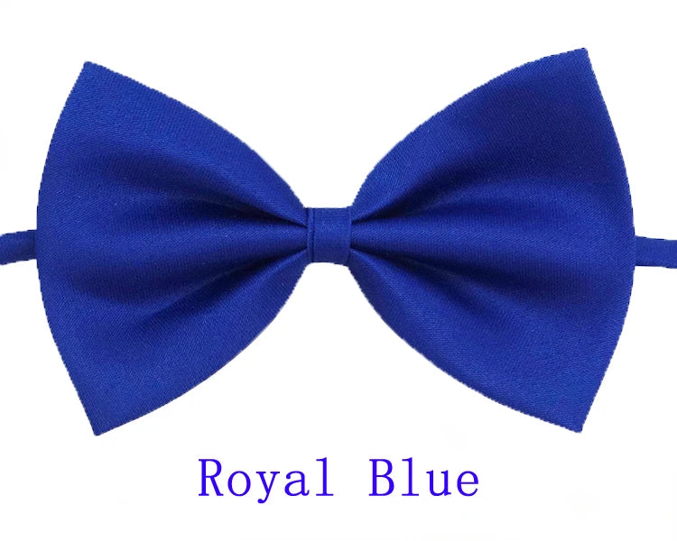 Black Neck Tiebow for Boys Girls Toddler Adjustable Solid Bow Tie Party  Wedding Children's Accessories Not Afraid of Creases