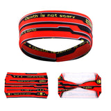 Men Women Sport Headband Skull Ghost Sweat Bandage Elastic Tennis Yoga Gym Headwear Fitness Running Sweatband Hair Accessories