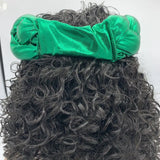 Bronzing Fabric Women's Headbands Elastic Braids Hair Bands Female Turban Cap Party Headwear Accessories Fashion Bandage Bandana