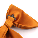 New Solid Bow Tie For Men New Wedding Bowtie Adjustable Oversize Bow tie For Wedding Groom Big Bow ties Butterfly Men's Gifts