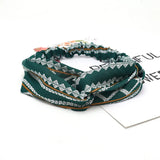 2020 Fashion Bohemian Headband Print Hairbands For Women Girls Vintage Cross Knot Turban Bandanas Headwear Hair Accessories