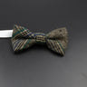 Brand New Wool Bowtie Woven Plaid Stripped Formal Bow Tie Brown Grey Butterfly Mens Wedding Party Dress Shirt Suit Accessories