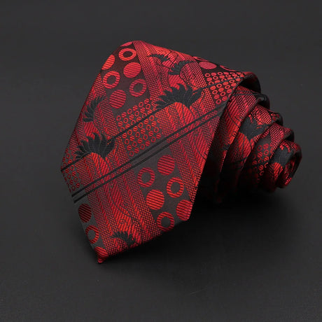 Classic Silk Men Tie Plaid Stripe Floral Ties Formal Wear Business Suit Jacquard Necktie Wedding Party Gift Daily Accessories