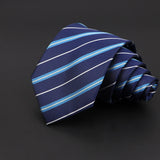 Classic Silk Men Tie Plaid Stripe Floral Ties Formal Wear Business Suit Jacquard Necktie Wedding Party Gift Daily Accessories