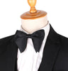 Narrow Black Neck Tie For Men Women Polyester Zipper Neck Ties Suits Classic Ties For Wedding Business Men Skinny Necktie
