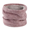 Winter Scarf for Men Fleece Ring Bandana Knitted Warm Solid Scarf Women Neck Warmer Thick Cashmere Hot Handkerchief Ski Mask