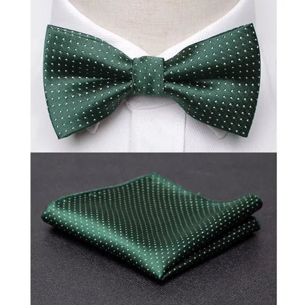 Men Bowtie Cravat Set Fashion Butterfly Party Wedding Ties Girls Business Jacquard Bow Tie Men Bowknot Wholesale Accessories