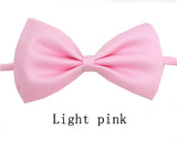 Black Neck Tiebow for Boys Girls Toddler Adjustable Solid Bow Tie Party  Wedding Children's Accessories Not Afraid of Creases