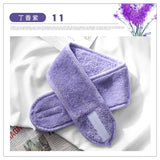 2021 Head Turban Soft Makeup Wrap Headbands Cosmetic Fabric Towel Spa Bath Shower Wash Face Elastic Facial HeadBand For Women