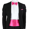 New Fashion Mens Cummerbund Bow Tie Brooch Set Black Red Blue   Waist Seal For Formal Tuxedo Business Suit Dinner Accessories