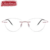 Titanium Prescription Glasses Ultra Light Eyewear Optical Glasses Frame for Male and Female Clear Lenses