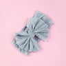 Baby Headband Big Bows For Girls Hair Accessories Jacquard Toddler Wide Headwrap Soft Newborn Hairband Elastic Kids Turban