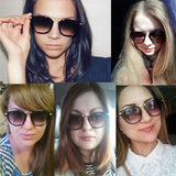 New Finished Myopia Sun Glasses Fashion Gray Lens Metal Legs With Degrees Sunglasses -1 -1.5 -2.0 -2.5 -3.0 -3.5 -4.0