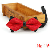 Men Ties Fashion Butterfly Party Wedding Bow Tie for Boys Girls Plaid Check Red Black Bowknot Wholesale Accessories Bowtie