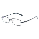 Handoer Men Eyeglasses Frame Pure Titanium Optical Glasses Prescription Spectacles Full Rim Eyewear Metal Frame Glasses Frame