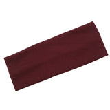New Solid Knitted Headband for Women Girls Autumn Winter Sport Yoga Sweat Uptake Headwear Elastic Hairbands Hair Accessories
