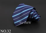 Classic Silk Men Tie Plaid Stripe Floral Ties Formal Wear Business Suit Jacquard Necktie Wedding Party Gift Daily Accessories