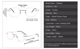Titanium Prescription Glasses Ultra Light Eyewear Optical Glasses Frame for Male and Female Clear Lenses