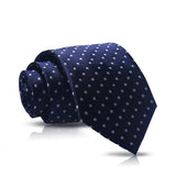 HUISHI 8cm Dot Neckties Skinny Fashion Business Men Polyester Microfiber Neck Tie Polka Check Men Neckie For Gentlemen Wedding