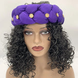 Women Braids Headbands Candy Color Elastic Hairbands Female Bandanas Girls Diamonds Hair Bands Headwear Accessories