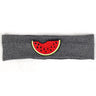 6 Months-3 Years Old Kids Headband Pure Color Cute Watermelon Pattern Soft Elastic Headwear Loose HeadWrap for Boys and Girls