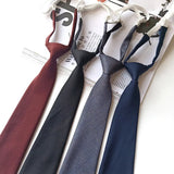 7CM Children Elastic Tie Necktie School Boys Girls Kids Baby Wedding Fashion Solid Color Tie Wedding Necktie Neck Tie