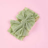 Baby Headband Big Bows For Girls Hair Accessories Jacquard Toddler Wide Headwrap Soft Newborn Hairband Elastic Kids Turban