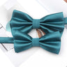 Solid Colorful Parent-Child Bowtie Set Classic Cute Family Butterfly Party Dinner Wedding Design Cute bow tie Accessory NO.1-15