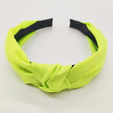 Fashion Top Knot Satin Headbands Wide Fabric Makeup Hairbands for Women Girls Ladies Washing Hair Hoops Bezel Hair Accessories