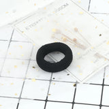 6Pcs/Lot Solid Color Basic Rubber Bands Simple High Elastic Hairband Girls Headwear Headband Fashion Women Gum Hair Accessories