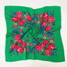 70*70cm Luxury Flowers Square Russian Scarf Women Floral Printed Shawl Female Bandana Head Wrap Headband Scarves Handkerchief