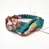 2020 Fashion Bohemian Headband Print Hairbands For Women Girls Vintage Cross Knot Turban Bandanas Headwear Hair Accessories