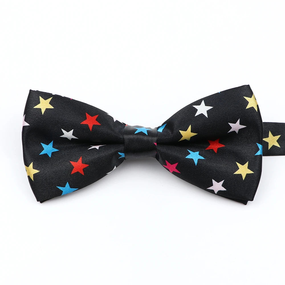 Musical Note Bow Tie Guitar Piano Stave Adult Children Bowtie Novelty Handmade Butterfly Wedding Party Men Gift Accessories