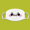 Cotton Kawaii Funny Anime Expression Mouth Face Mask Smile Breathable Masks For Korean Unisex Face Mouth Muffle Mask Accessories