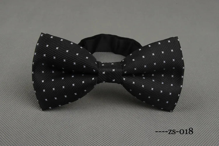 RBOCOTT Men's Bow Tie Gold Paisley Bowtie Business Wedding Bowknot Dot Blue And Black Bow Ties For Groom Party Accessories