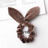 Velvet Scrunchie Women Girls Elastic Hair Rubber Bands Accessories Gum For Women Tie Hair Ring Rope Ponytail Holder Headdress