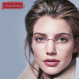 Titanium Eyewear armacao para oculos de grau Frameless Titanium Alloy Eye Glasses Frame Optical Glasses Frames for Women and Men