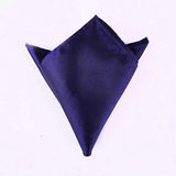 Satin Handkerchief For Men Candy Color Mens Suits Pocket Square Business Chest Towel Hanky Suit Napkin Solid  Sale