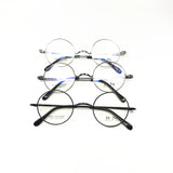 Pure Titanium Vintage 45mm Small Round Eyeglass Frames Full Rim Rx able Glasses