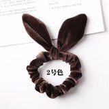 Velvet Scrunchie Women Girls Elastic Hair Rubber Bands Accessories Gum For Women Tie Hair Ring Rope Ponytail Holder Headdress
