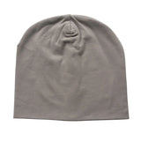 Cotton Newborn Baby Hat Girl Boy Cap Newborn 0-2Years Kids Beanie Candy Color White Black Cotton Casual Nightcap Children Cap