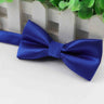 Children Polyester Bowtie Classic Solid Color Butterfly Wedding Party Necktie Kid Suit Tuxedo Dicky Pet Bow Tie