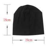 Cotton Newborn Baby Hat Girl Boy Cap Newborn 0-2Years Kids Beanie Candy Color White Black Cotton Casual Nightcap Children Cap